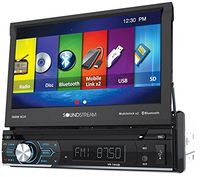 Soundstream VR-74H2B 1-DIN Multimedia Receiver with 7" LCD/MobileLink 8.2