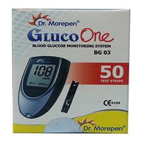 Dr Morepen BG03 50 glucose strips by Dr Dry