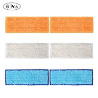 6 Pack Spray Mops with Washable Pads for Irobot Braava Jet Pads 240