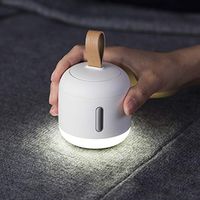 Battery Operated Mini Fabric Shaver and Lint Remover, Rechargeable Portable Sweater Defuzzer, 2 Speeds, 2 Replaceable Stainless Steel Blades, Electric Remove Clothes Fuzz, Dual Protection,1100 mAh