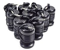 10 PACK Foot Bath Detox Ionic Cleanse Spa Arrays 0.25" in Universal Refill BLACK