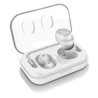 Wireless Touch Earbuds Bluetooth Waterproof Headset Earbuds with 550mAh Charging Case Wireless Earbuds Auto Pairing Deep Bass Stereo Sound Noise Reduction Touch Control Earphones