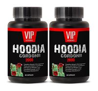 Best Hoodia Gordonii Cleanse - Pure Hoodia Gordonii Extract 2000mg - Hoodia Gordonii Highly Effective Appetite Suppressing (2 Bottles 120 Capsules)