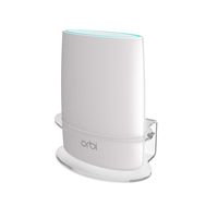 Hmount Orbi WiFi Wall Mount, Sturdy Clear Acrylic Wall Mount Bracket Compatible with Orbi WiFi Router RBS40, RBK40, RBS50, RBK50, AC2200, AC3000 Tri Band Home WiFi Router (1 Packs)