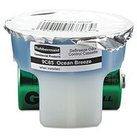 Rubbermaid Commercial 9C8501 SeBreeze Fragrance Cassette, Ocean Breeze, 1.25oz, 6/Carton