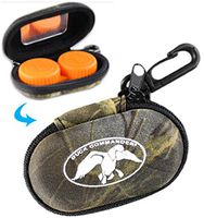 Duck Commander Contact Lens Case, with Zippered Hard-Shell case, Sturdy Plastic Clip for attaching to Baggage, Handy Mirror Within Zippered case, Stylish Camouflage Look.