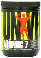 Universal Nutrition - Atomic 7 Enhanced BCAA Supplement - 8g BCAA with 2g Glutamine, 1g Citrulline Malate, 500mg L-Taurine - 'lectric Lemon Lime - 30 Servings