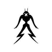 District 9 Movie Alien 6" Logo Decal Sticker for Cars Laptops Tablets Skateboard Window - BLACK