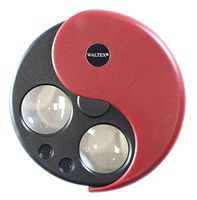 Lumagny 5x-12x Complex Magnifier - 3.5 Inch Diameter - Red