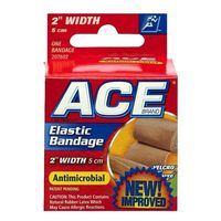 Ace Elstic Bndage W/Clips Size 1ct/2 Ace Elstic Bndage W/Clips 1ct/2