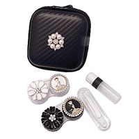 Fashion Contact Lens Case Set Eye Care Kit Holder Personality Gift #01