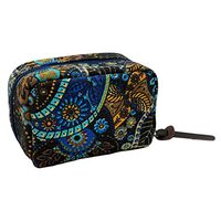 6-bottle Essential Oil Carrying Case (5ml,10ml,15ml) for doTERRA, Young Living Bottles for Aromatherapy Travel or Storage (Azul)