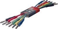 Stagg 1ft. Stereo Patch Cables - Phone Plug / Phone Plug