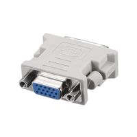 uxcell DVI to VGA Adapter HD15 Female to DVI 24 5 Male Adapter Converter for Computer, Display Screen and Projector