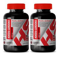 Hoodia for Weight Loss - HOODIA GORDONII Powder 2000 MG - Help Reduce Calories (2 Bottles)