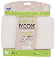 Cleanlogic Natural Fiber Sponge, 2 Count