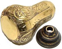 Nautical World Walking Cane Stick Vintage Style Solid Brass Designer Handle Victorian Cane Gift