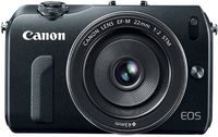 Canon EOS M 18.0 MP Compact Systems Camera with 3.0-Inch LCD and EF-M 22mm STM Lens (OLD MODEL)