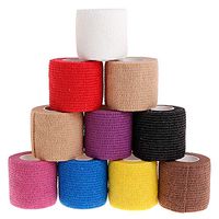 NNLOUGINY 10pcs 5cm Tattoo Self-Adhesive Elastic Grip Bandage Wrap Sport Tape