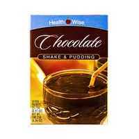 Healthwise - Chocolate High Protein Pudding/Shake Mix for Any Diet - 15 Grams of Protein - 90 Calories - 1 Gram of Fat - Hunger Suppressant - Appetite Control for Weight Loss - 7 Packets 0.91 OZ