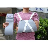 ORBE Arm Sling Shoulder Immobilizer, Adjustable Forearm and Elbow Support, Fits Left and Right Hand, Men Women