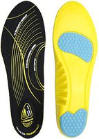 LARNMERN Men's Work Insoles Comfort and Energy, Anti-Fatigue Technology Work Performance Full-Length Gel Shoe Insert (Men’s 9-11, Women’s 11-13) Black