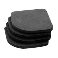 SZTARA 4 Pcs Home Non-slip Shock Pads Plastic Crash Pads Anti-vibration Washing Machine Absorbing Capacity Pads Suitable for Electric Appliance Table Furniture Floor Protector