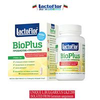 Lactoflor BioPlus with Lactobacilus Bulgaricus isolated from Geranium Sanguineum 60 caps.