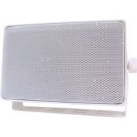 CSI/SPECO DMS-3TSW WHITE 3-Way Indoor/Outdoor Weather Resistant Multi-TAP 70-Volt Speaker in White