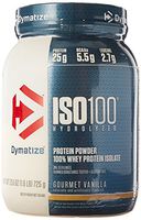 Dymatize Nutrition ISO 100 Post Workout and Recovery Supplements, Gourmet Vanilla, 9.6 Pound (Pack of 6)