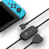 GameSir GTV120 USB-C to HDMI Cable High Speed enables Nintendo Switch to be Connected to 2.4G Wireless Headphone, GameSir VX, TV or Computer Monitor