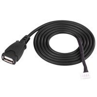 Cuque Radio Interface, USB Cable Line with Radio Removal Tools for Peugeot 207 307 308 407 for Citroen C2 C3 RD9 RD43 RD45