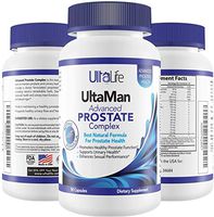 UltaLife Advanced Saw Palmetto Prostate Supplement For Men w/ Beta Sitosterol + #1 Rated Best Health Formula to Reduce Urge For Frequent Urination, DHT Blocker, Improve Sleep, Performance- 90 Capsules