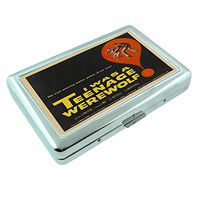 Metal Silver Cigarette Case Vintage Poster D-174 I was A Teenage Werewolf