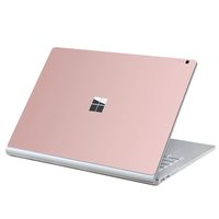 MasiBloom Full Body Protector Decal Skin Laptop Cover Sticker for 13" 13.5 inch Microsoft Surface Book 2 Core i5 Standard Configuration Version (2017 Released) (for 13.5" Book 2, Decal- Rose Gold)