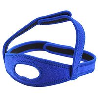 Anti Snoring Chin Strap Supporter Stop Snoring Sleep Aid Devices (Blue)