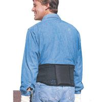 Safe-T-Lift Back Support Working Lumbar Belt. Black. X-Large