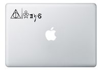 Always Harry Potter MacBook Laptop Car Die-Cut Vinyl Decal Sticker (4.27" Long, Black)