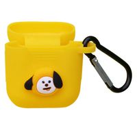 Hosston Kpop BTS AirPods Case, Shockproof and Drop Proof Soft Skin Airpods Silicone Protective Cover Case Compatible with Apple Airpods Charging Case(Style 03)