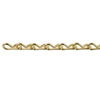 Perfection Chain Products 33301 #14 Single Jack Chain, Brass Brite, 10 FT Bag