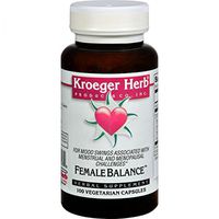 Kroeger Herb Female Balance Capsules, 100 Count by Kroeger Herb