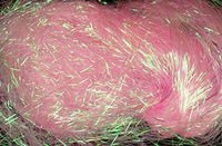 2 Packs Metallic Iridescent Pink Shred 0.25MM (.75 oz Each Pack) Box - Basket Filler #DPAS