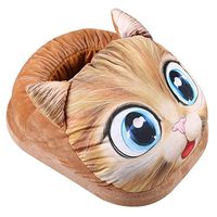Foot Warmer&Foot Massager,Heating Shoes for Home and Office,Clothing Dryer,Cute Animal Cover Winter Warm Shoes (Cat Chava)