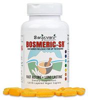 Bosmeric SR Turmeric Curcumin with Curcumin C3 Complex, BioPerine (Black Pepper Extract) for High Absorption and Boswellia for Extended Release; Soy/Gluten Free All Natural, Non GMO - 120 Caplet