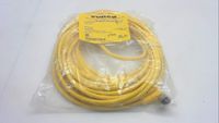 Turck Wkb 3T-10 Cordset 3 Pole Female 90 10 Meters Single Ended Wkb 3T-10