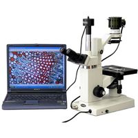 Inverted Tissue Culture Microscope 40X-640X + 10MP Camera