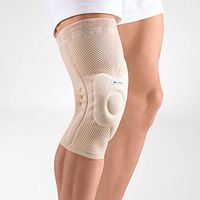 Bauerfeind GenuTrain A3 - Knee Support - Helps Relieve Chronic Knee Pain and Irritation - Left Knee - Size 3 - Color Nature