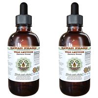 Wild Lettuce Alcohol-Free Liquid Extract, Organic Wild Lettuce (Lactuca Virosa) Dried Herb Glycerite Natural Herbal Supplement, Hawaii Pharm, USA 2x4 fl.oz