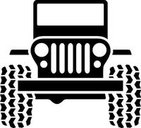 Jeep Wrangler TJ YJ Mud Muding Funny Vinyl Decal Sticker Truck Off Road Macbook, Die cut vinyl decal for windows, cars, trucks, tool boxes, laptops, MacBook - virtually any hard, smooth surface