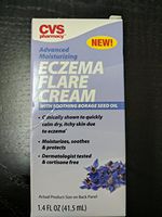 CVS New Advanced Moisturizing ECZEMA FLARE CREAM with Borage Seed Oil - 1.4 oz